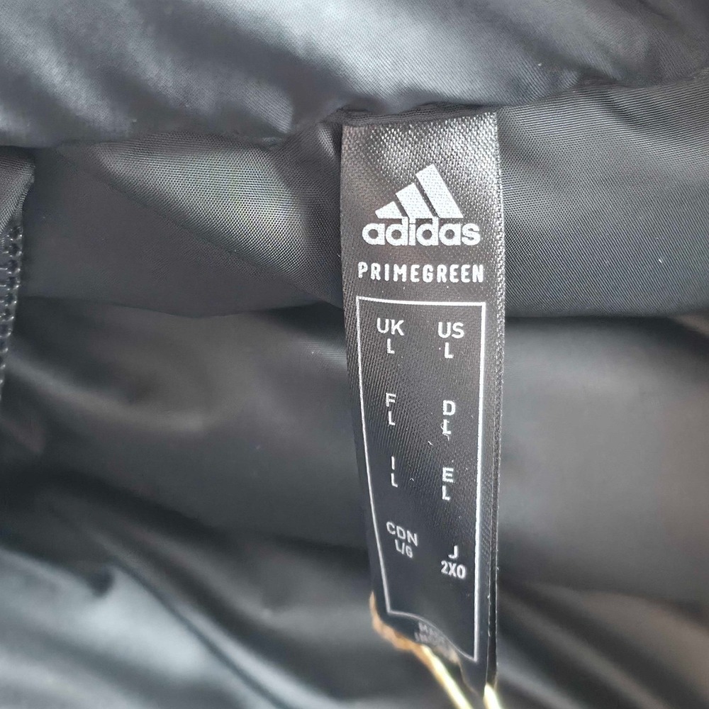 Adidas Essentials Down Filled Polyester Black Jac… - image 5